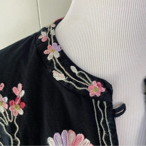 VTG Bedford Fair Embroidered Jacket Sz 1X W Floral Dark Romantic Y2K Fairy Boho - Picture 14 of 16